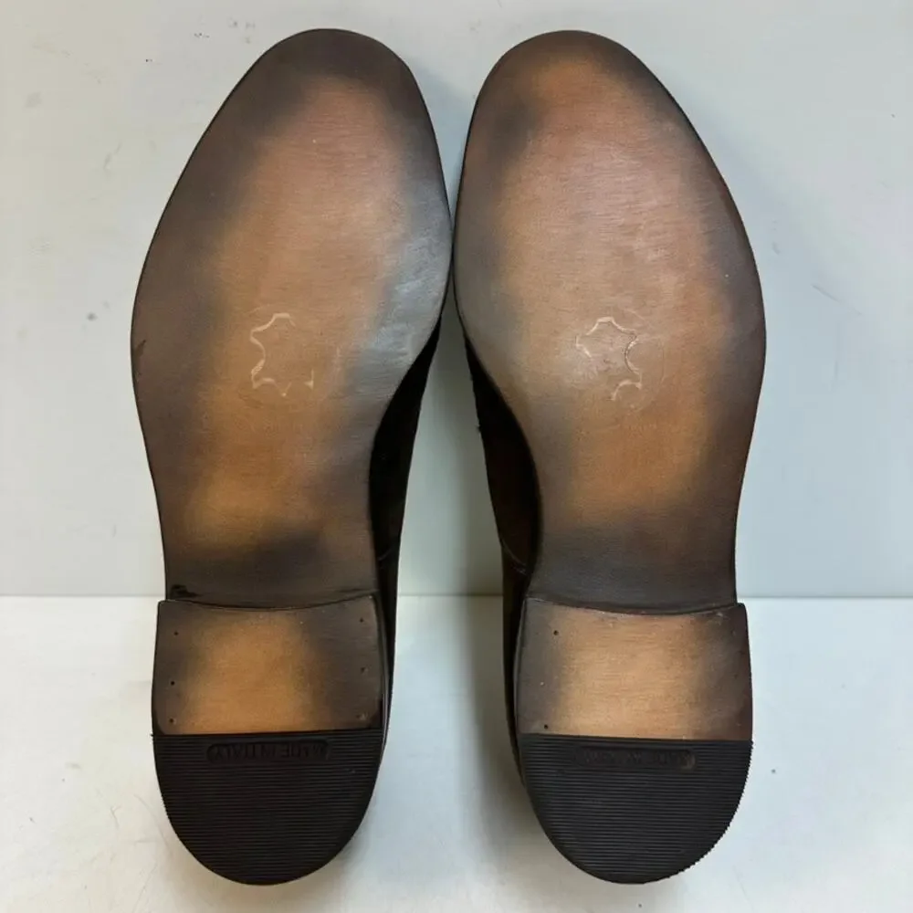 FULLY RESOLED Alden x Brooks Brothers 2293 Brown Suede Cap Toe Derby USA 8.5 D